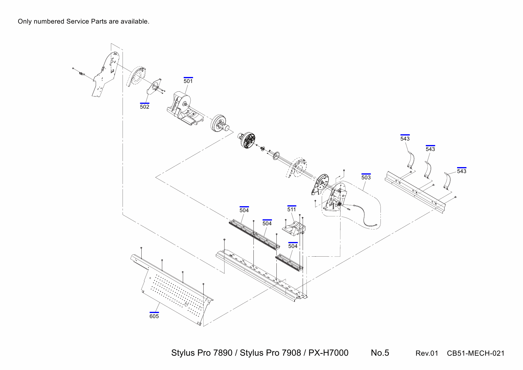 EPSON StylusPro 7890 7908 Parts Manual-6